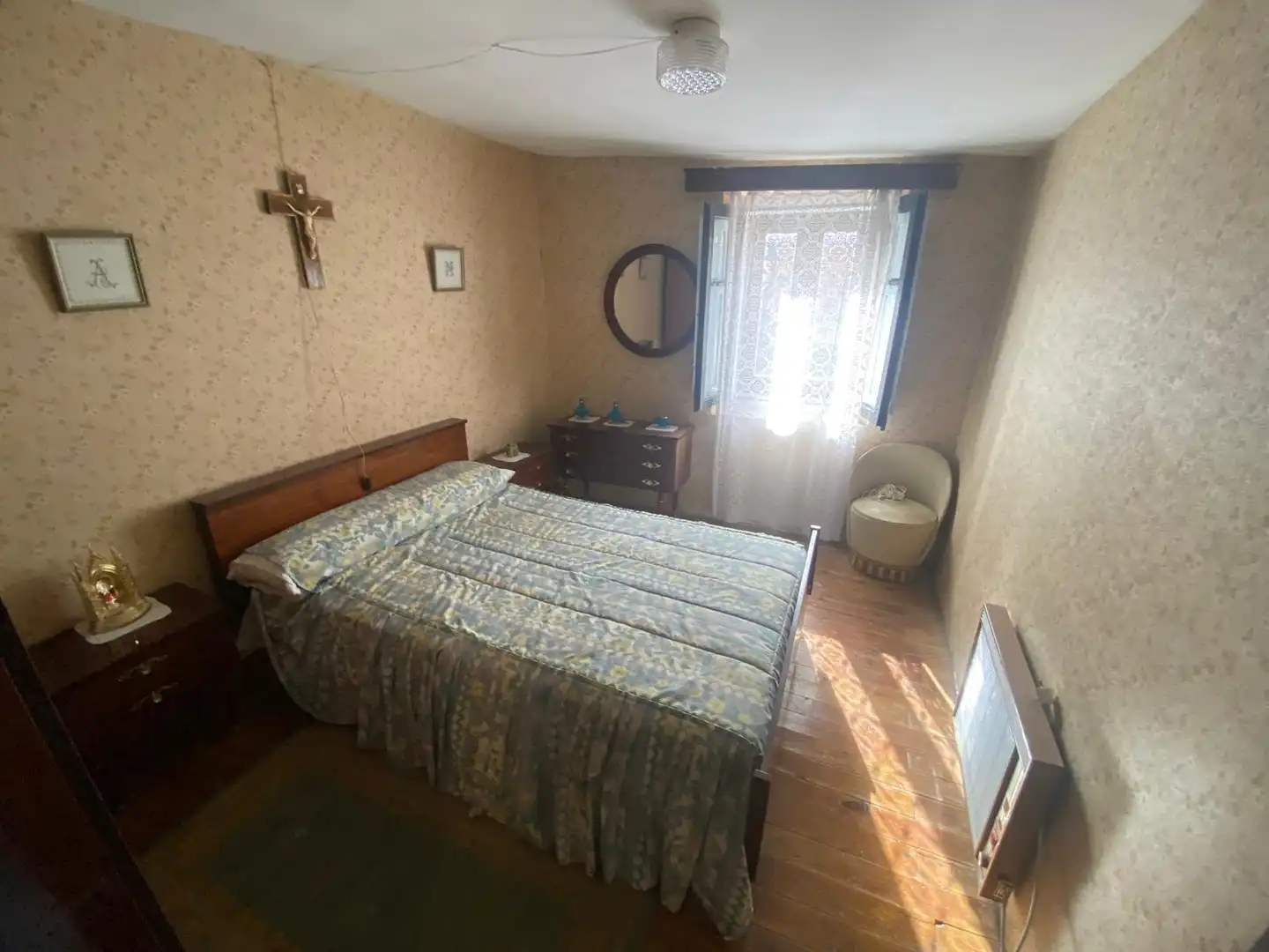 Schlafzimmer von Country house zum Verkauf in Arlanzón mit Privatgarten und Abstellraum