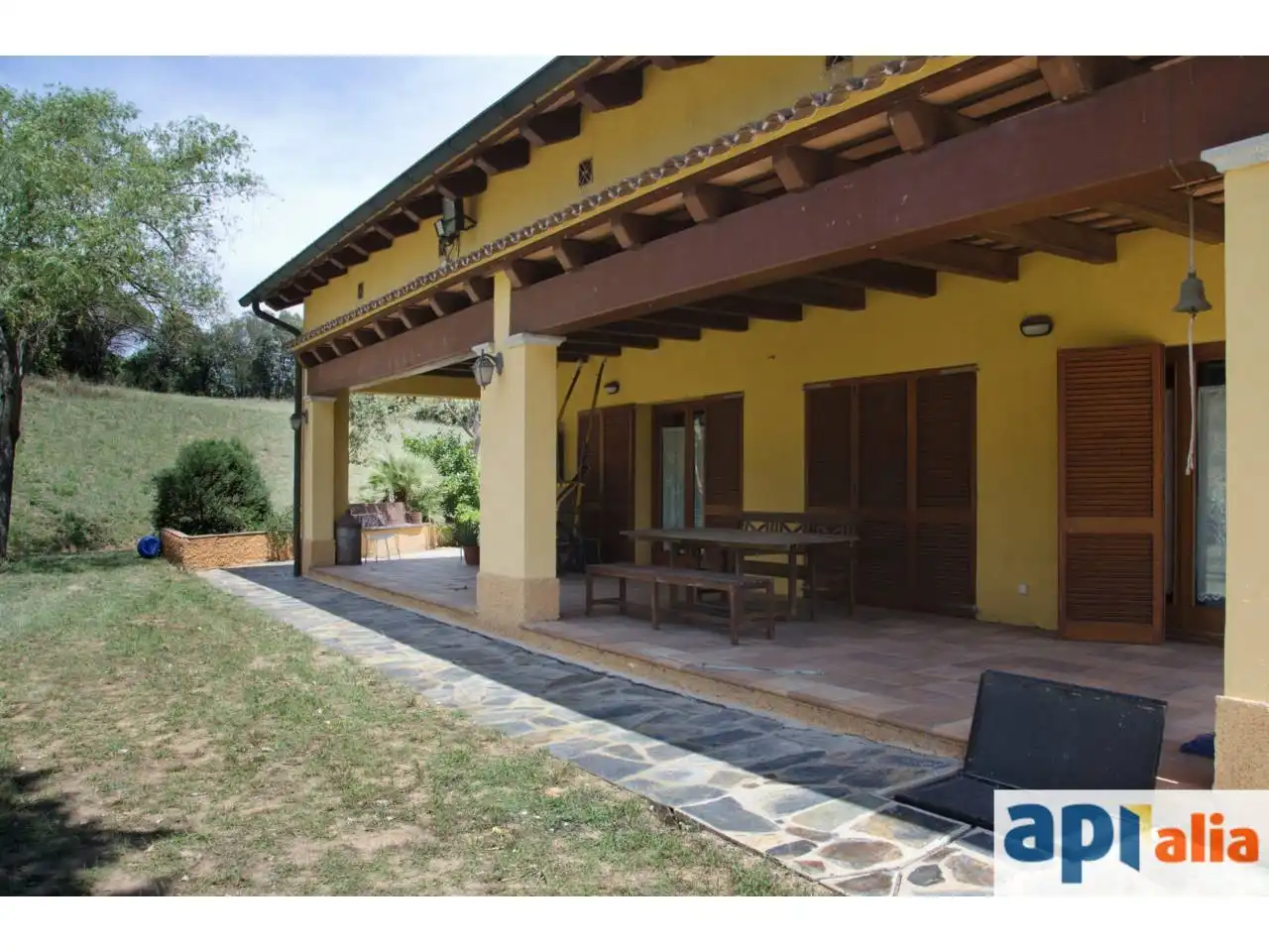 Jardí de Finca rústica en venda en Sant Antoni de Vilamajor amb Aire condicionat, Calefacció i Jardí privat