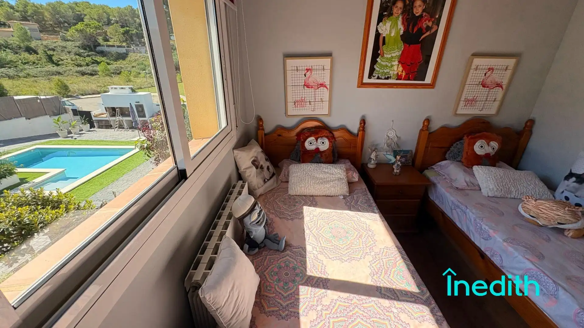 Dormitori de Casa o xalet en venda en Cunit amb Aire condicionat, Calefacció i Jardí privat
