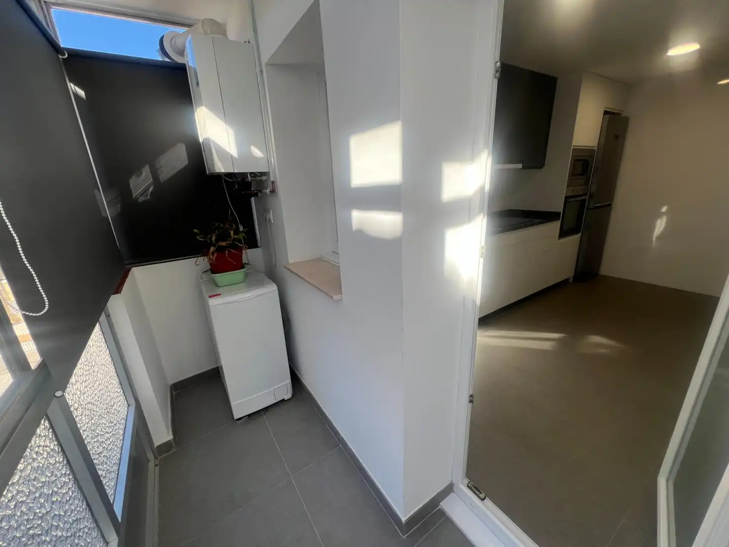 Kitchen of Flat for rent in León Capital   with Heating and Parquet flooring