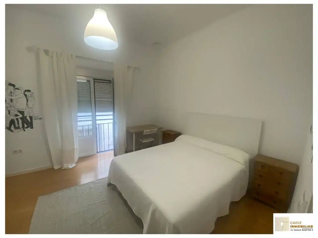 Schlafzimmer von Wohnung zur Miete in Cádiz