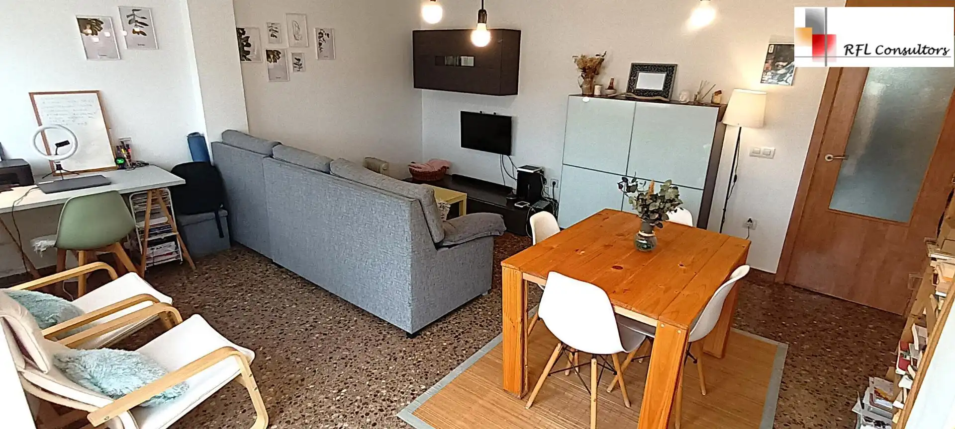 Living room of Attic for sale in Torreblanca  with Terrace and Furnished