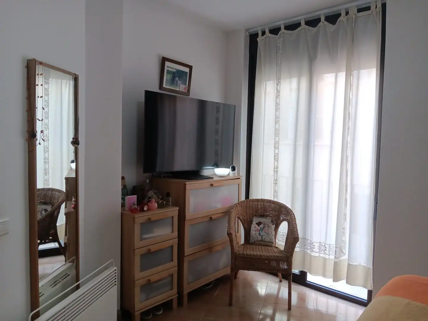 Sala de estar de Piso en venta en Tortosa con Calefacción, Amueblado y Balcón