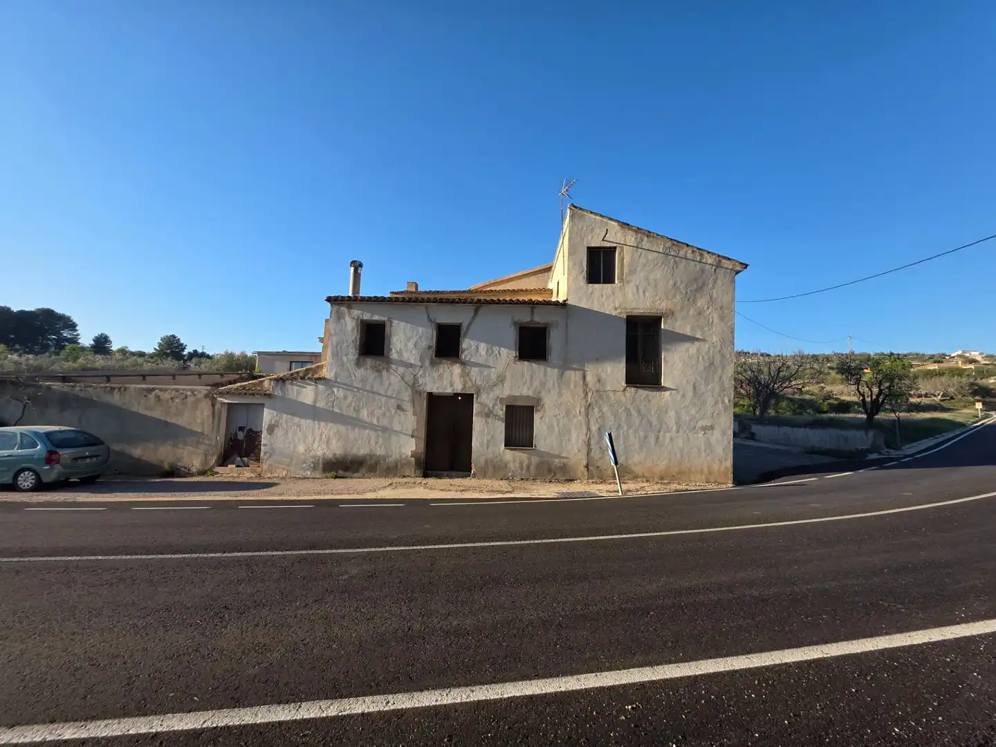 Vista exterior de Finca rústica en venda en Gorga amb Terrassa i Traster