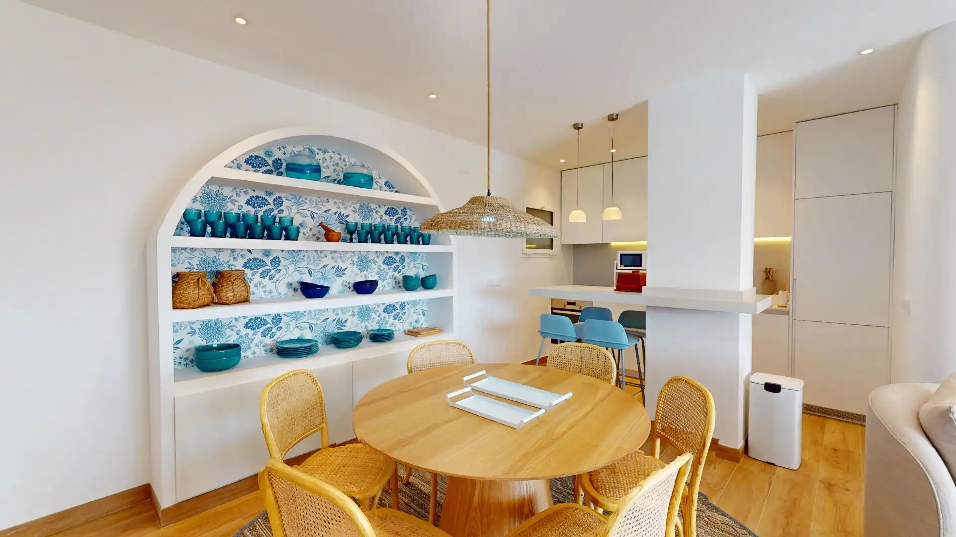 Comedor de Piso de alquiler en Fuengirola con Aire acondicionado, Calefacción y Terraza