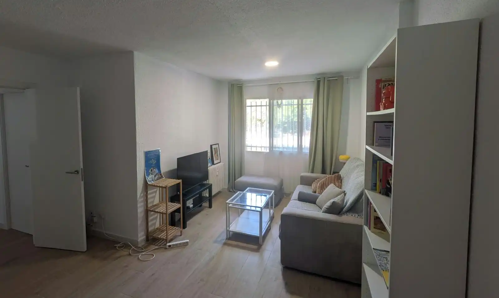 Sala de estar de Piso de alquiler en Madrid con Calefacción y Amueblado