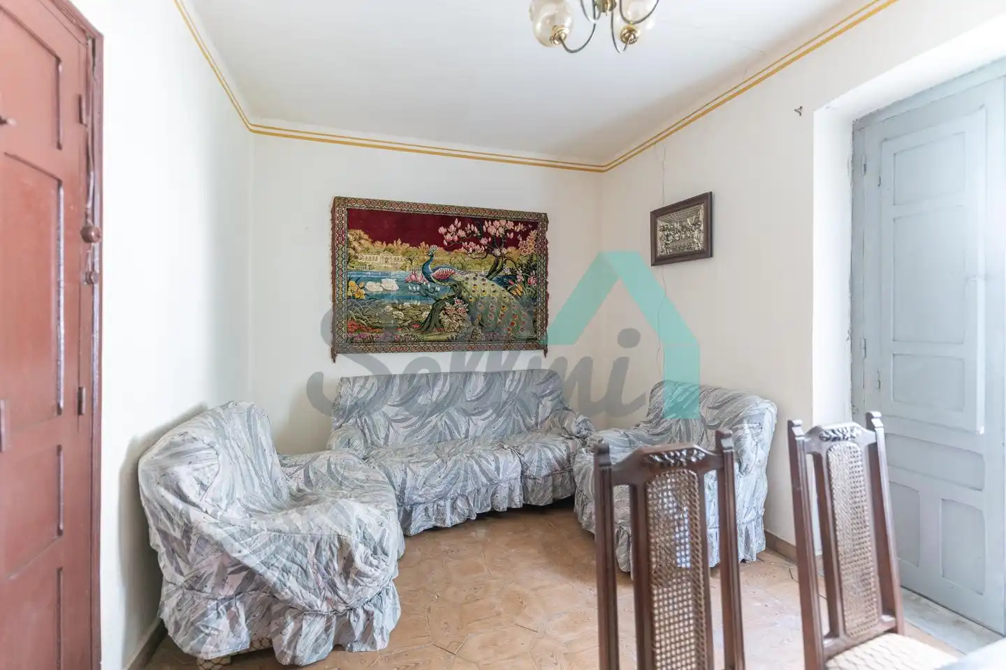 Sala de estar de Casa o chalet en venta en Salas con Calefacción, Jardín privado y Parquet