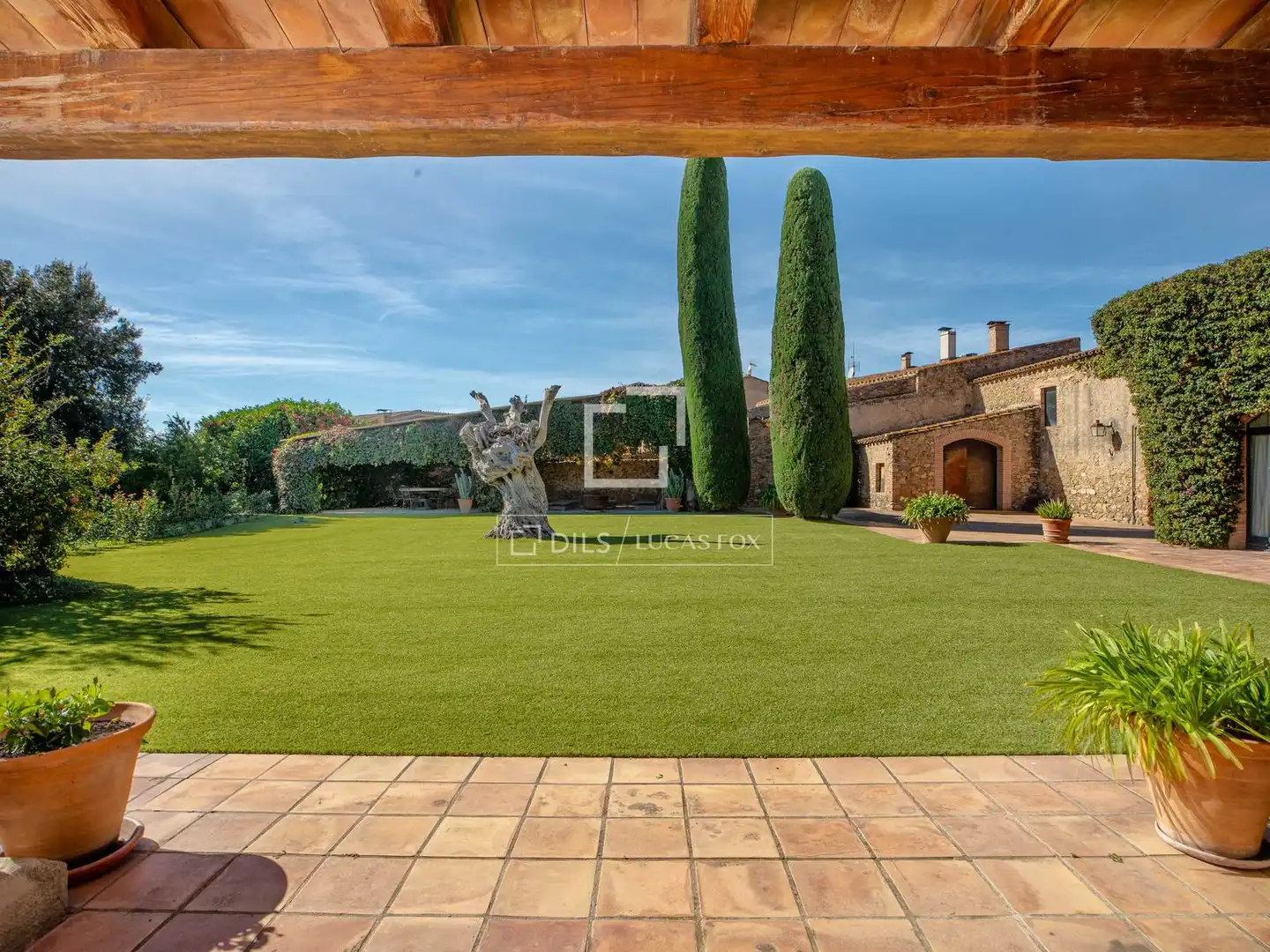 Jardí de Casa o xalet en venda en Ullastret amb Aire condicionat, Calefacció i Jardí privat