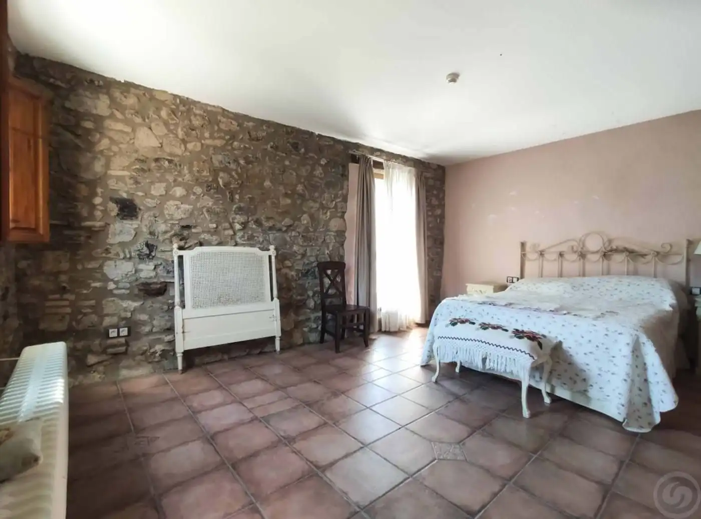 Bedroom of Houses for sale in La Vall de Bianya  with Heating, Terrace and Storage room
