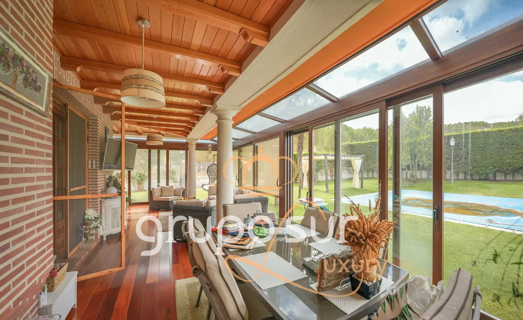 Jardín de Casa o chalet en venta en Traspinedo con Calefacción, Jardín privado y Terraza