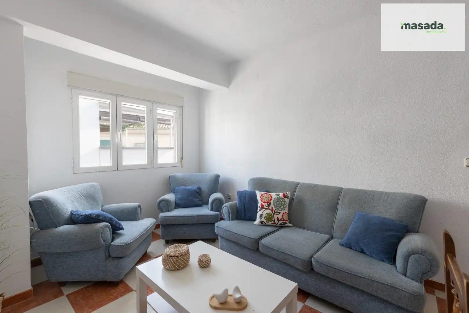 Sala de estar de Piso en venta en Granada con Terraza y Amueblado