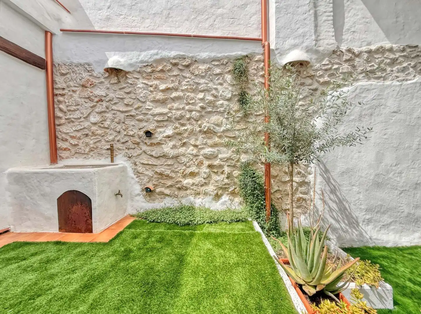 Terraza de Finca rústica en venta en Ondara con Aire acondicionado, Calefacción y Terraza