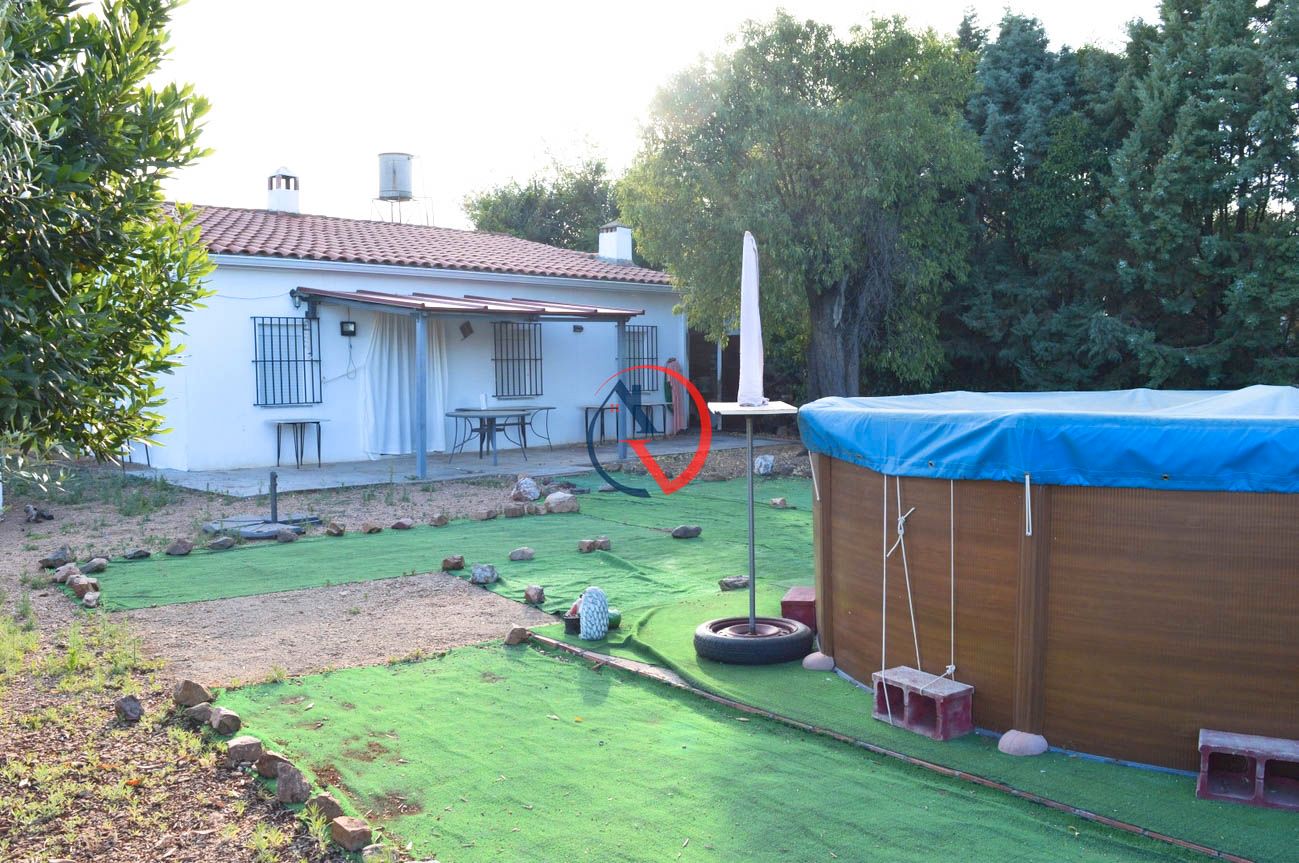 Garden of Country house for sale in Villafranca de los Barros  with Private garden, Swimming Pool and Furnished