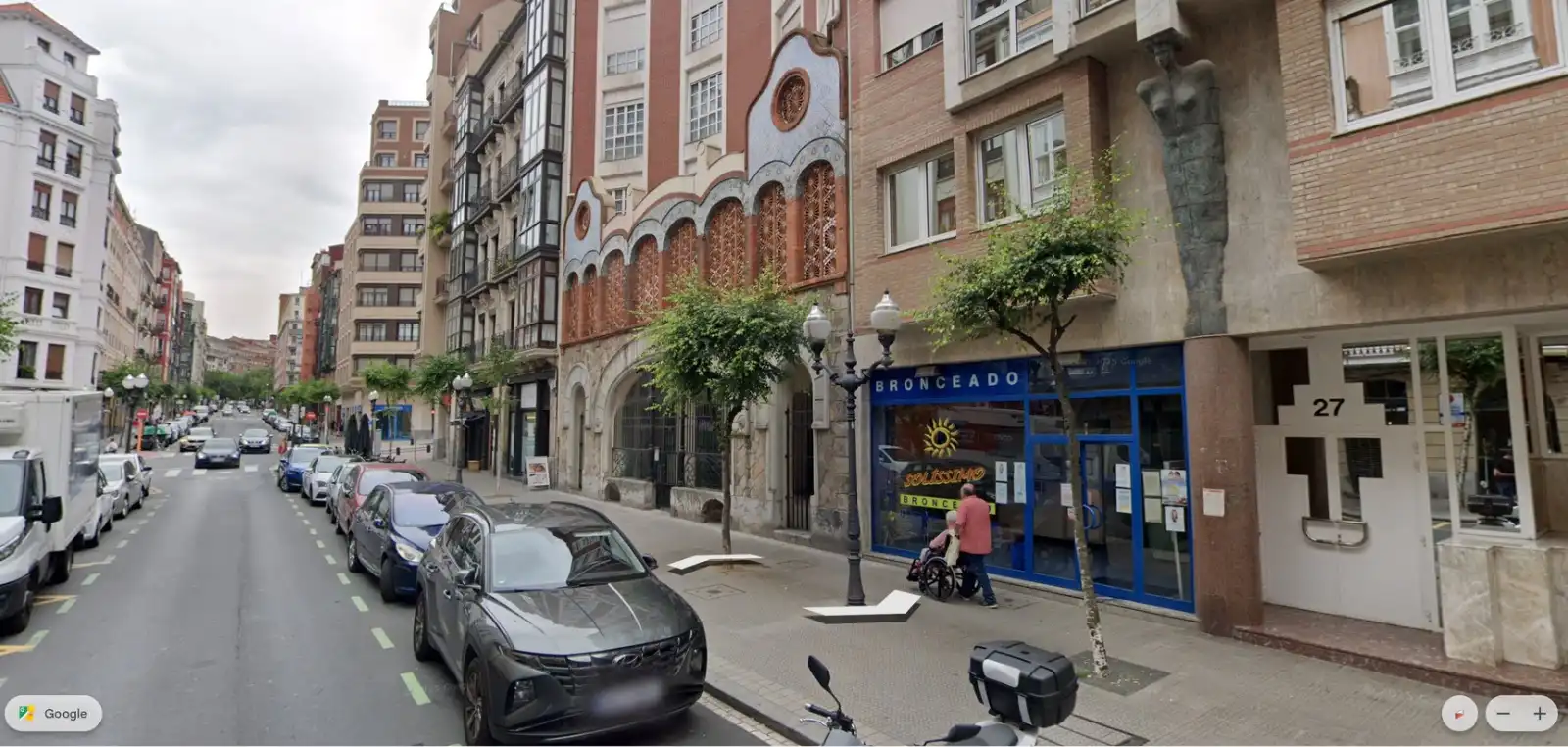 Exterior view of Flat for sale in Bilbao   with Heating, Parquet flooring and Terrace