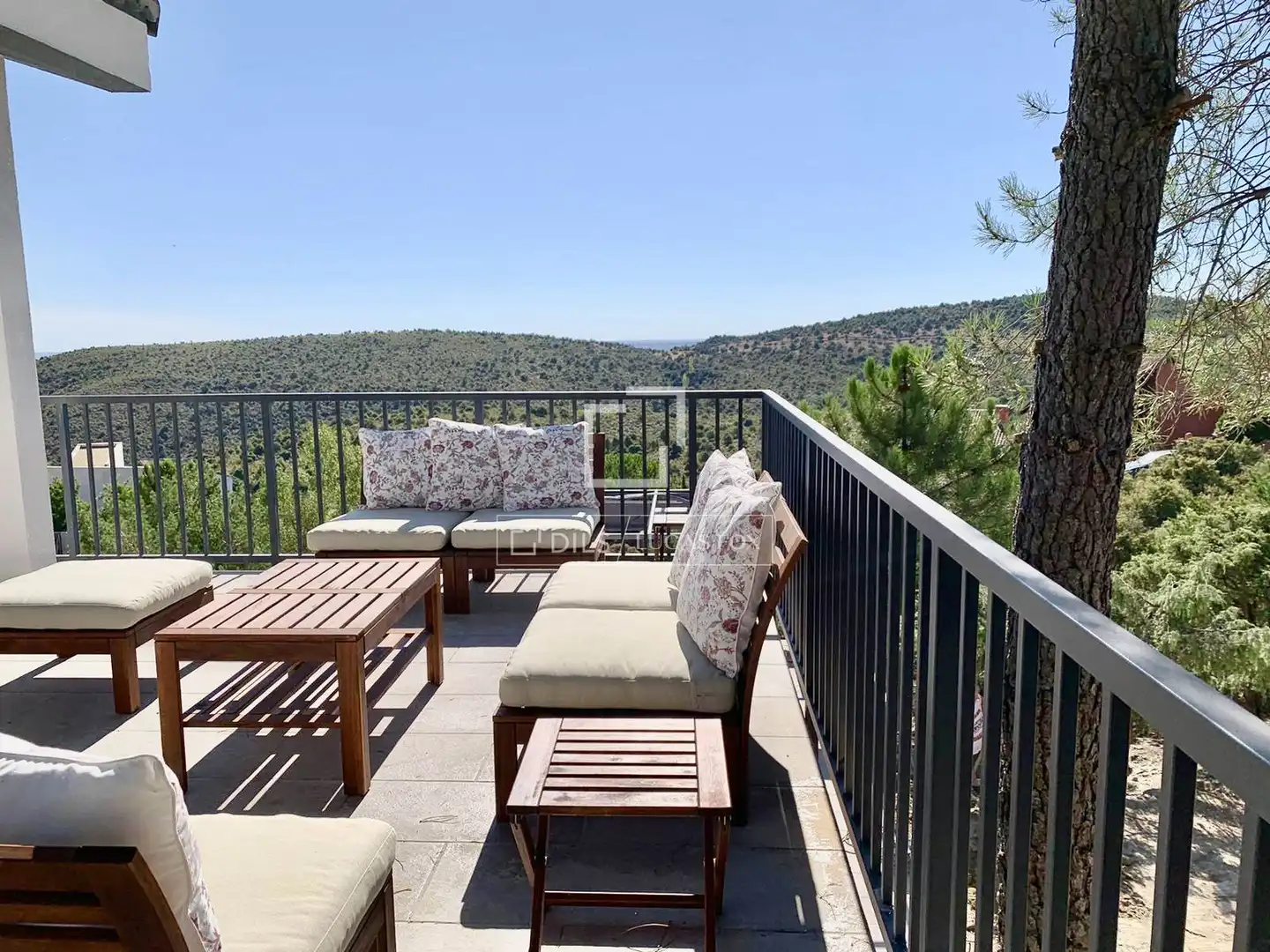 Terrassa de Casa o xalet en venda en Torremocha de Jarama amb Calefacció, Jardí privat i Terrassa