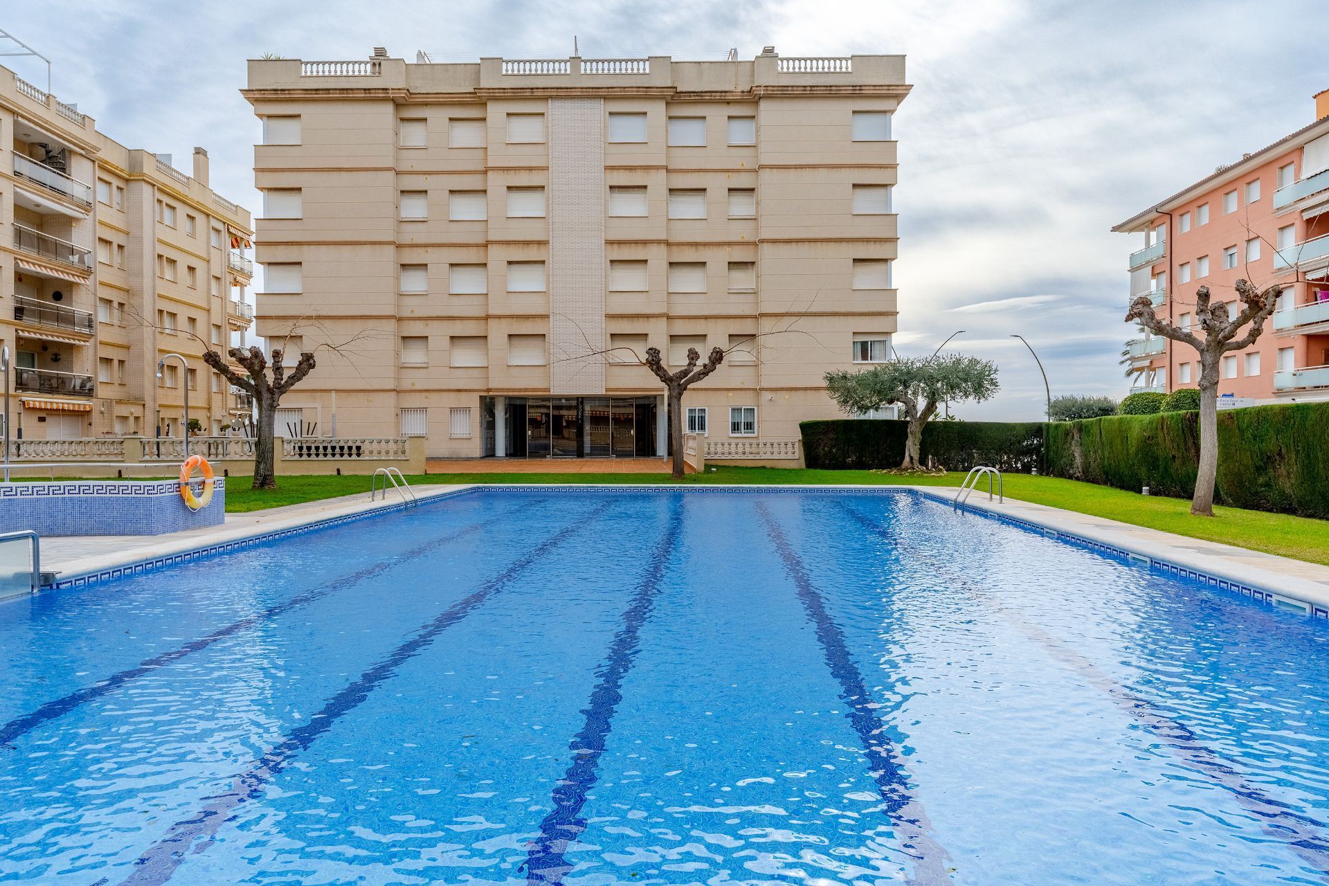 Swimming pool of Flat for sale in Calafell  with Air Conditioner, Heating and Terrace
