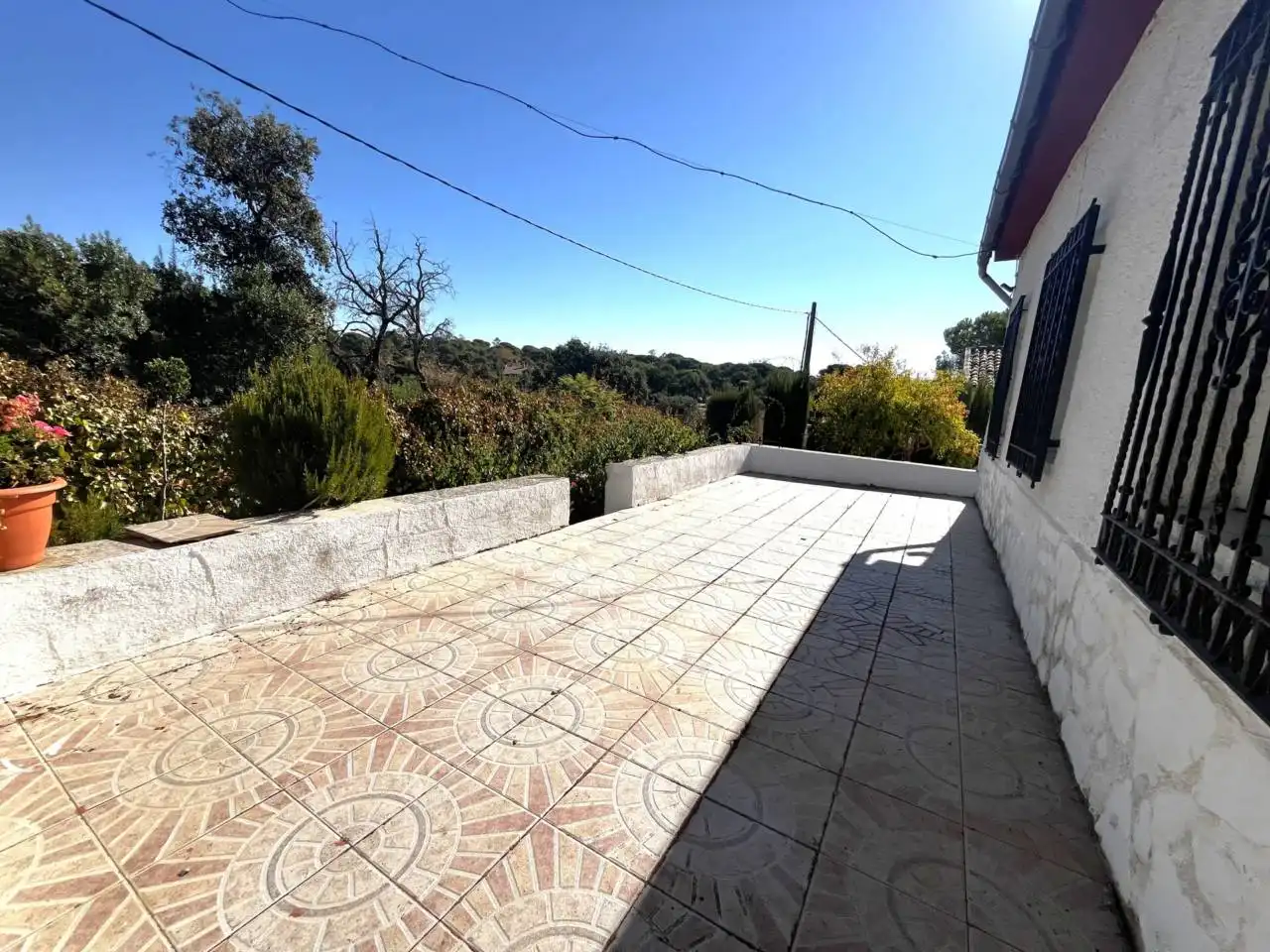 Terraza de Casa o chalet en venta en Valverde del Camino con Jardín privado, Terraza y Amueblado