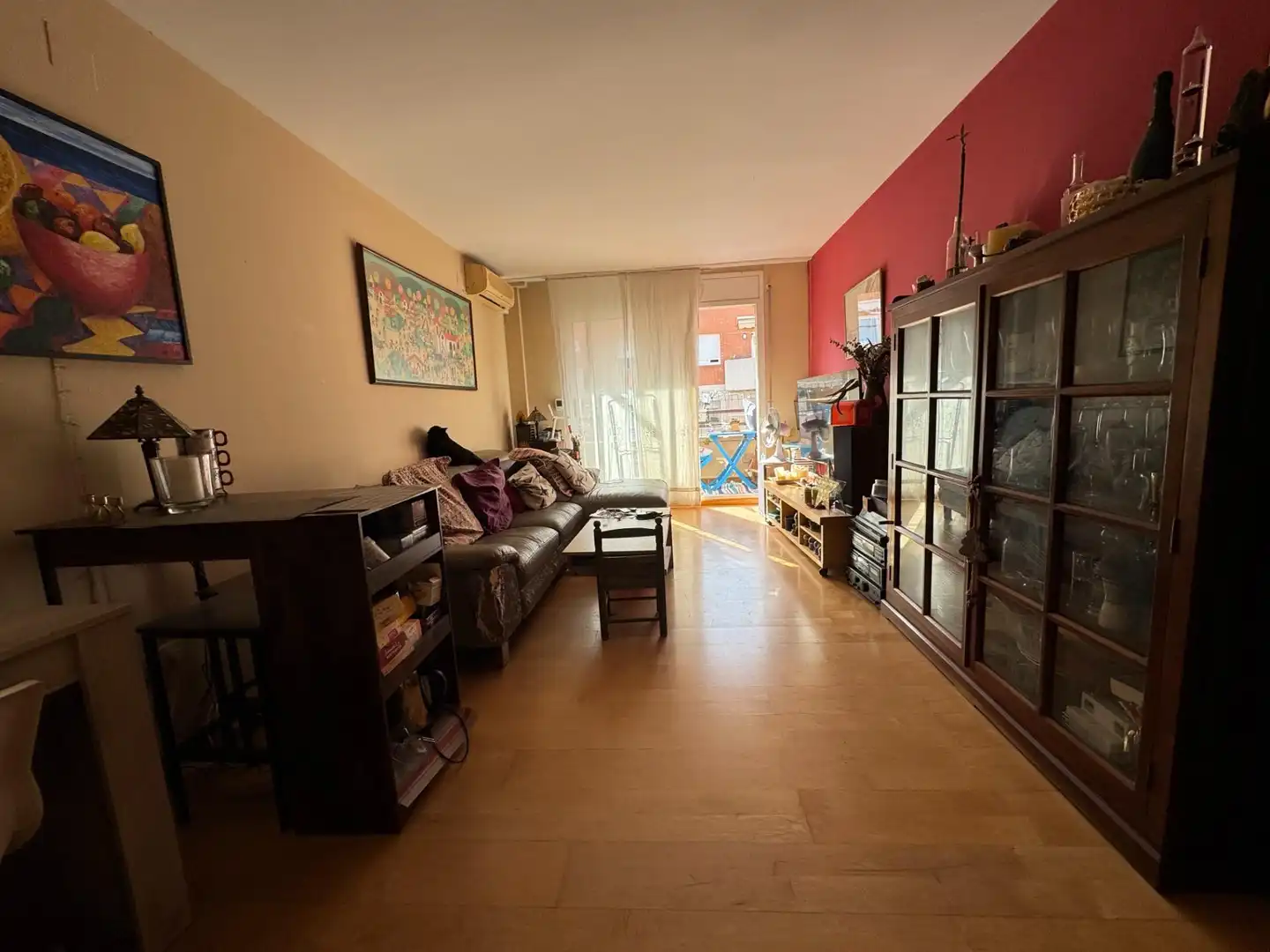 Sala d'estar de Àtic en venda en Castelldefels amb Aire condicionat, Calefacció i Parquet