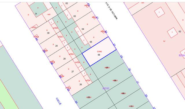 Terreno residencial en Venta en Calle Treinta y Uno de Octubre en Rute