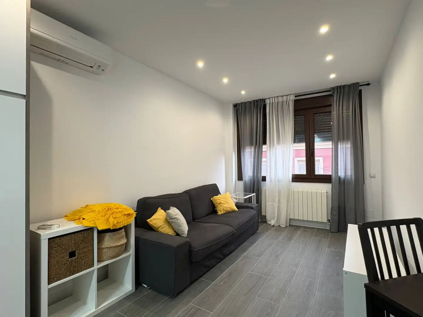 Sala de estar de Piso de alquiler en Madrid con Aire acondicionado