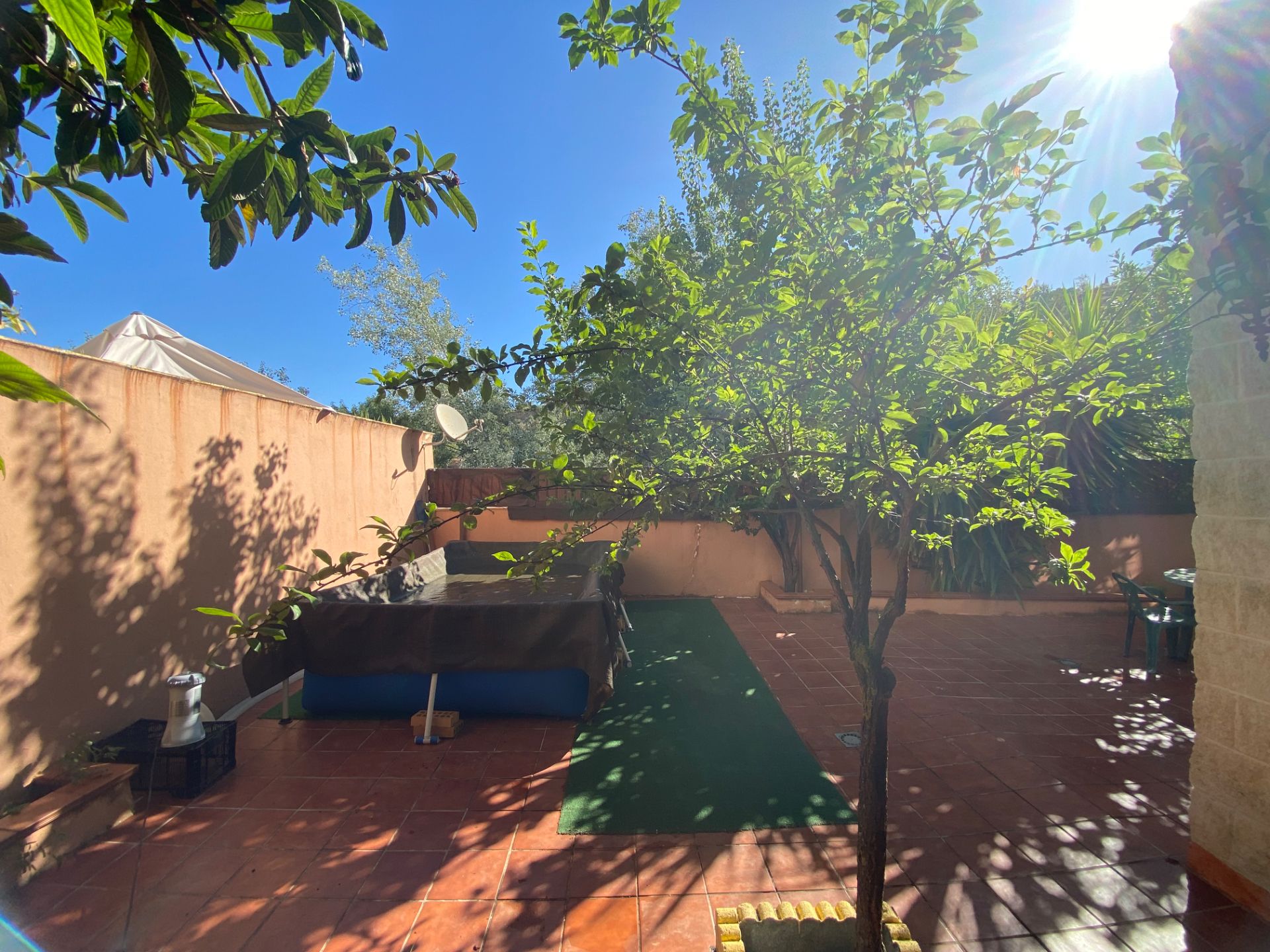 Garden of Single-family semi-detached for sale in Gójar  with Air Conditioner, Private garden and Terrace