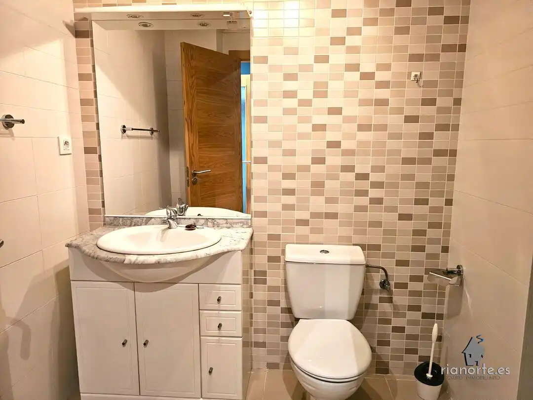 Bathroom of Flat for sale in Langreo  with Heating, Storage room and Furnished