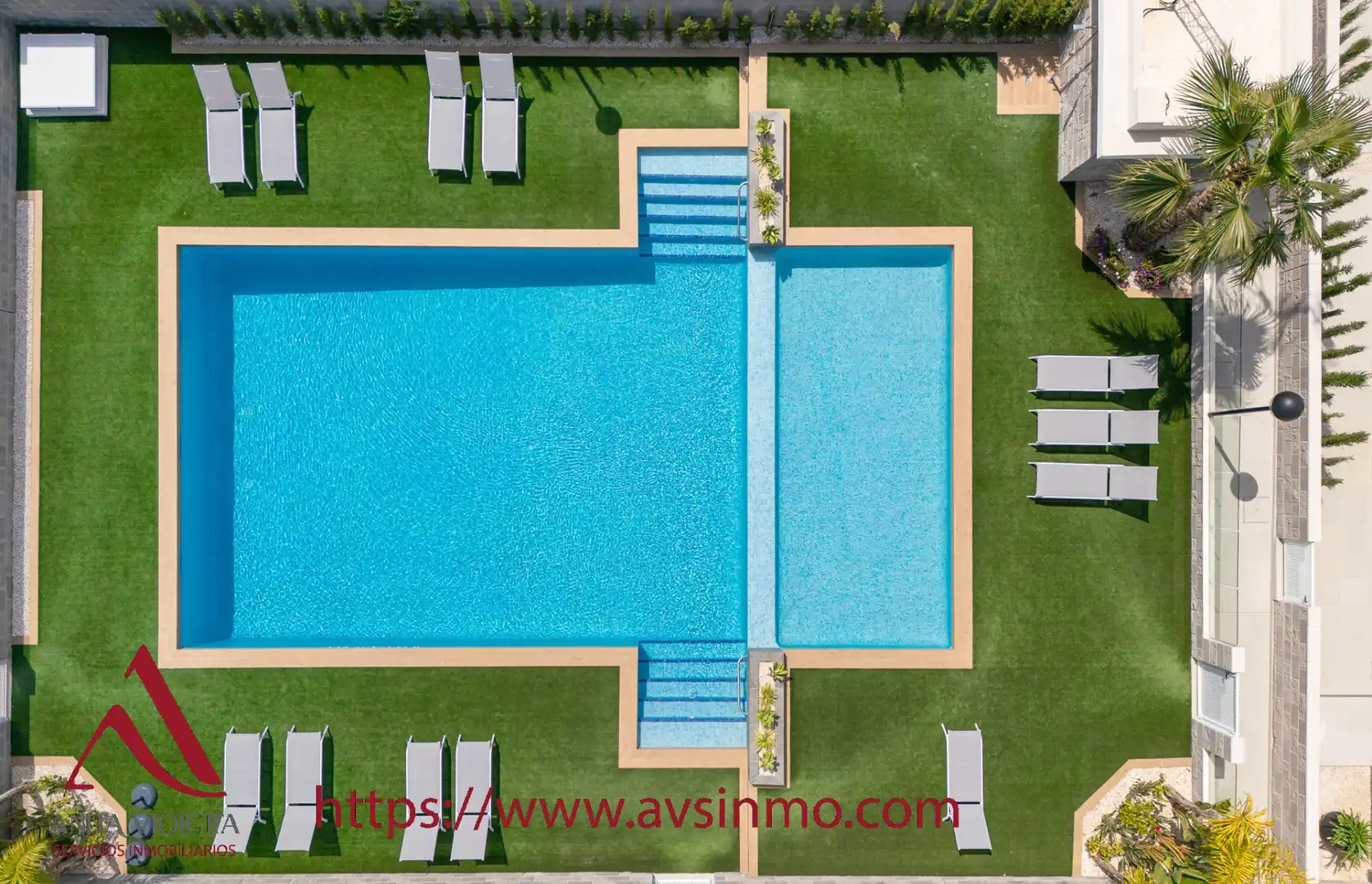 Swimming pool of Apartments for rent in Rojales  with Air Conditioner, Terrace and Furnished