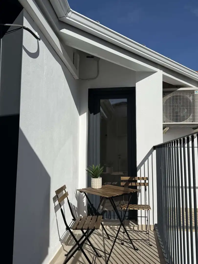 Terrassa de Apartament per a compartir en Málaga amb Aire condicionat, Terrassa i Moblat