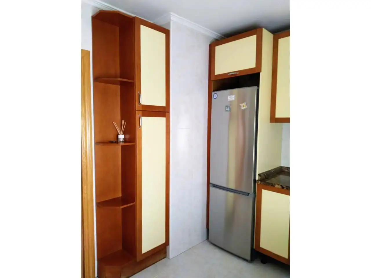 Kitchen of Flat for rent in Burgos  with Heating, Terrace and Furnished