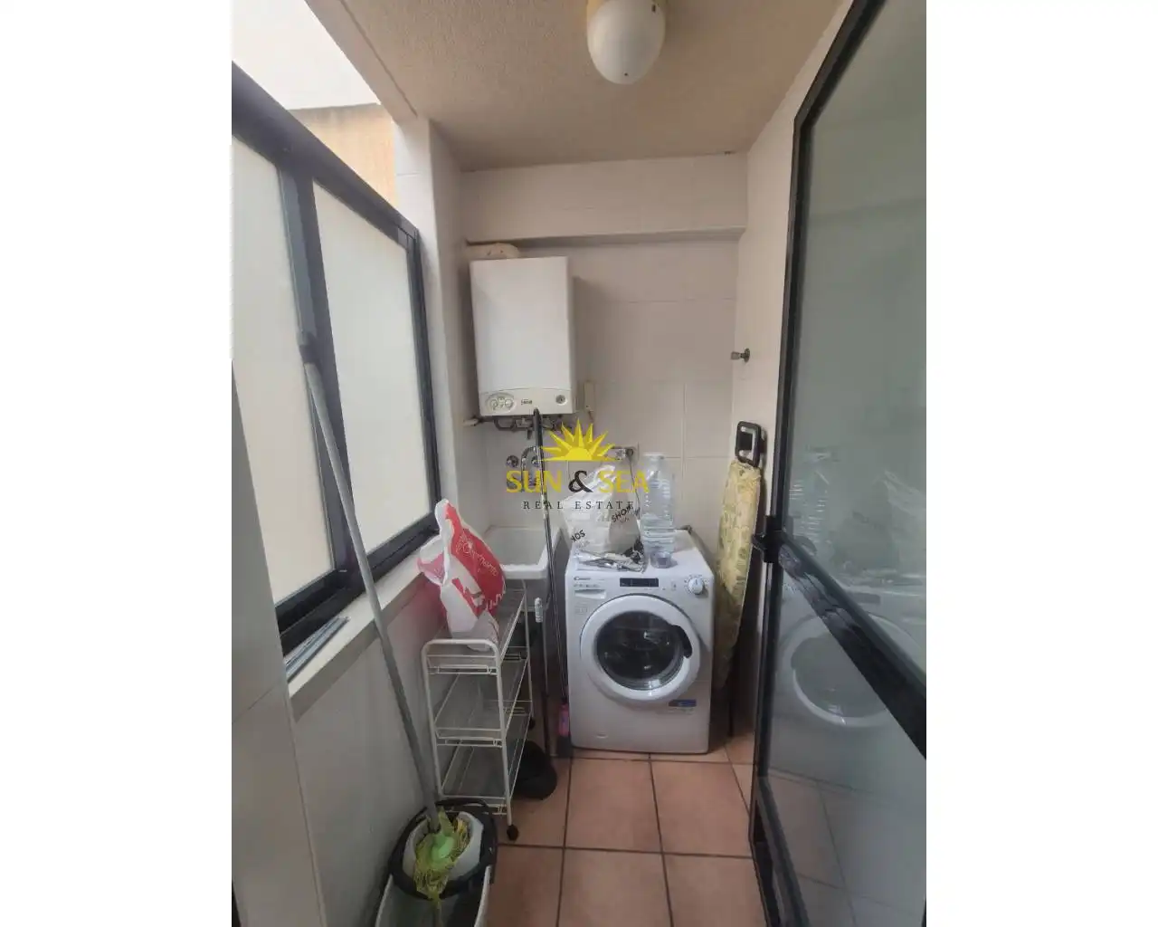 Balcony of Flat for sale in Murcia  with Air Conditioner, Heating and Parquet flooring