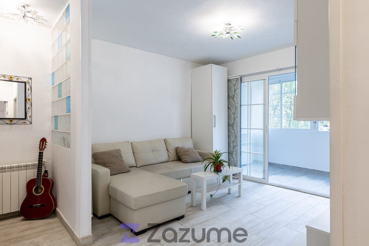 Bedroom of Flat to rent in  Madrid Capital  with Air Conditioner, Heating and Terrace