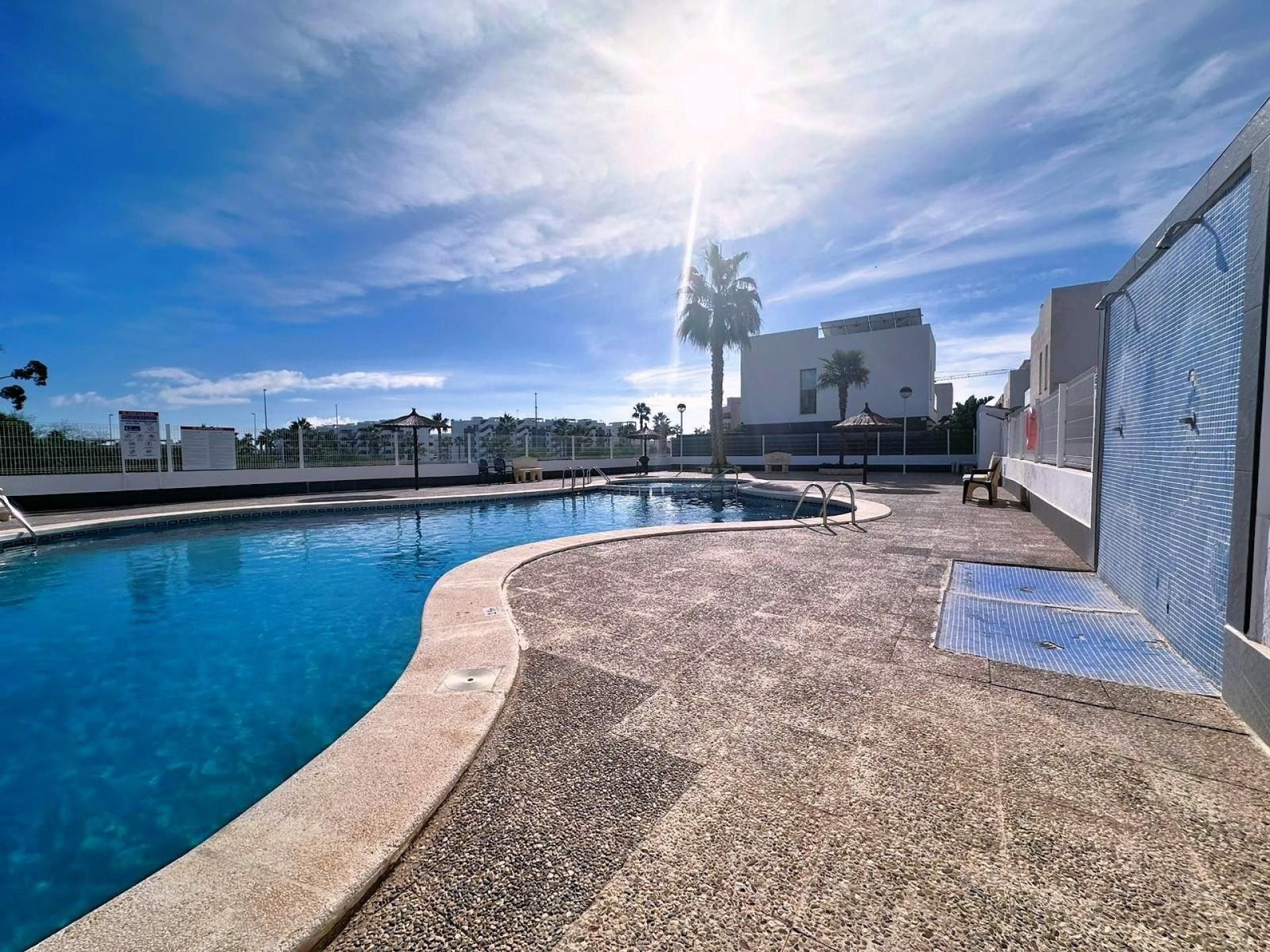 Swimming pool of Single-family semi-detached for sale in Guardamar del Segura  with Heating, Balcony and Community pool