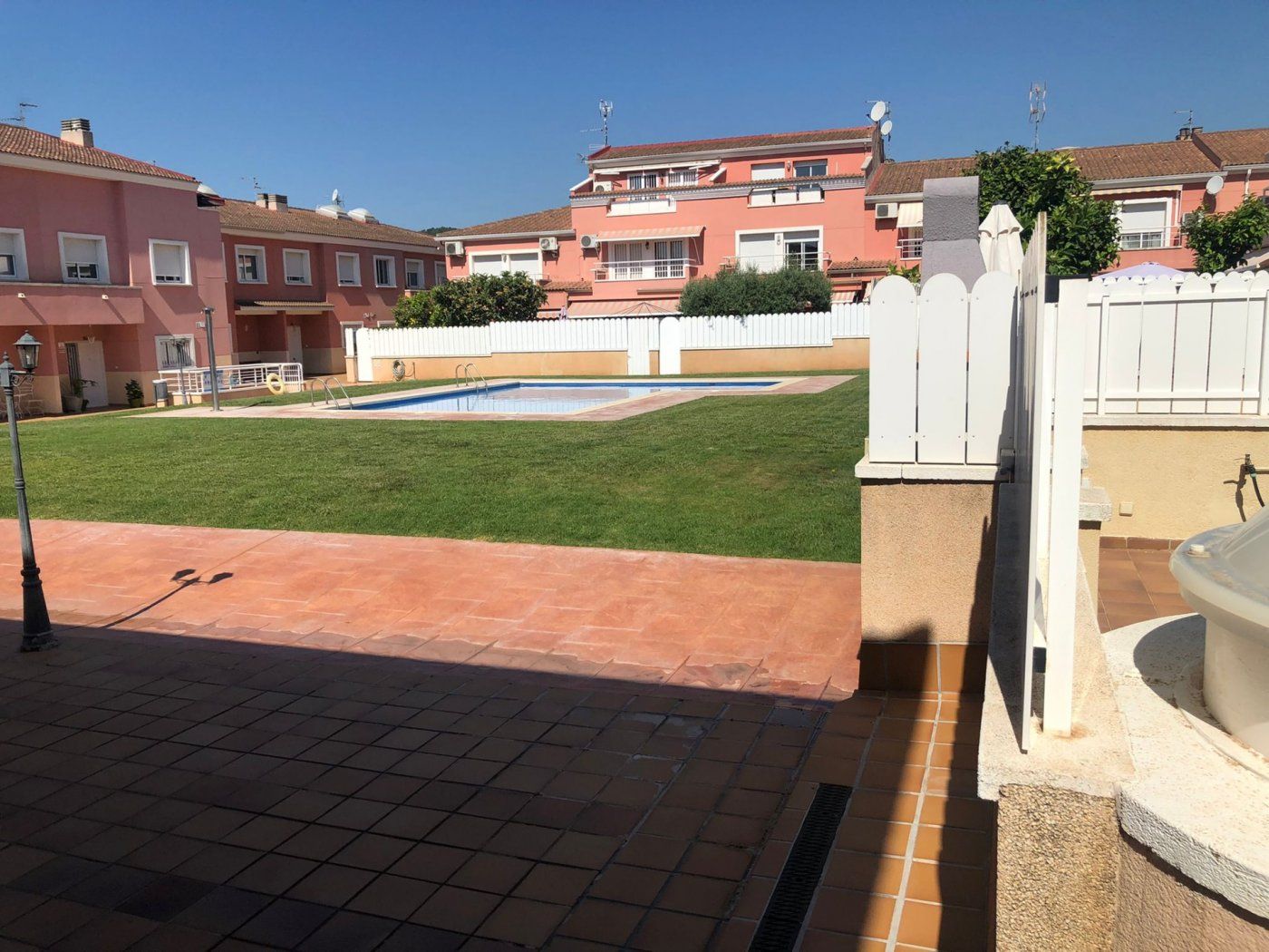 Swimming pool of Single-family semi-detached for sale in El Vendrell  with Air Conditioner, Heating and Terrace