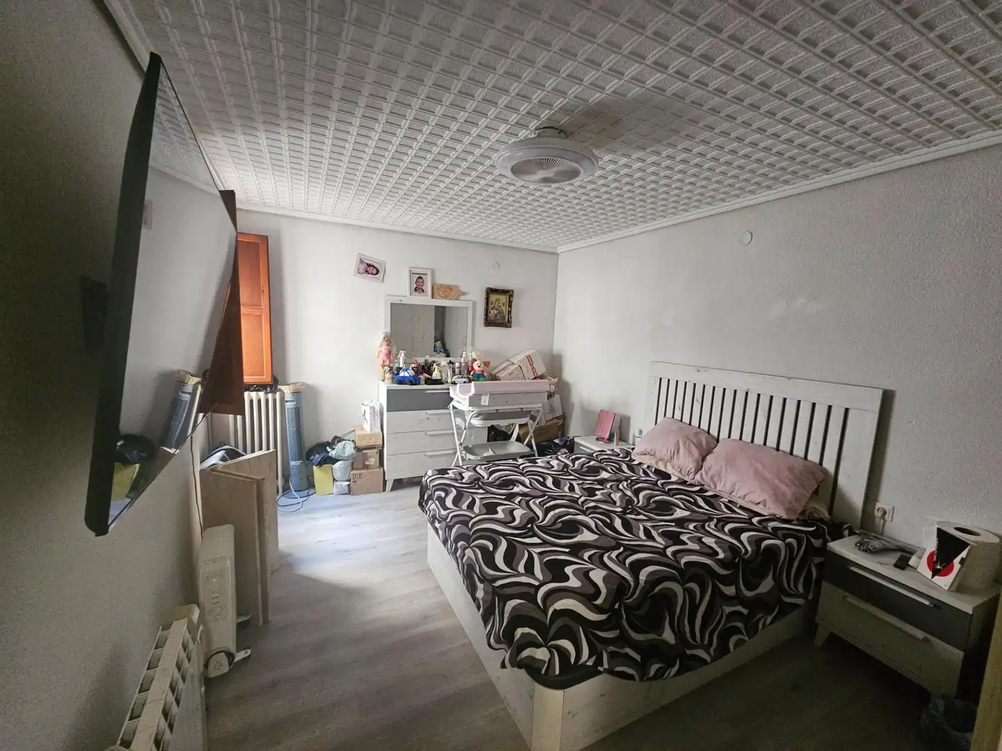 Schlafzimmer von Wohnung zum Verkauf in Sedaví mit Klimaanlage, Heizung und Balkon
