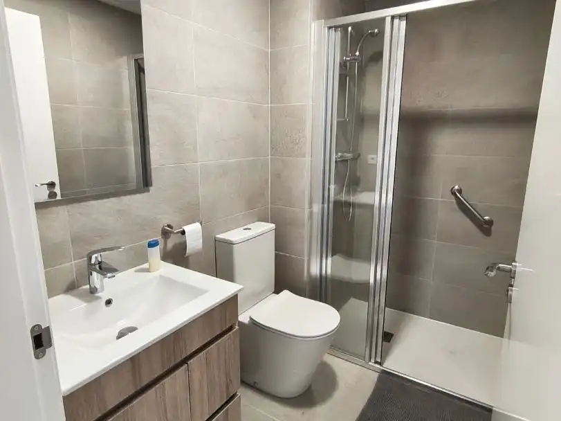 Bathroom of Attic for rent in Albacete  with Air Conditioner, Heating and Terrace