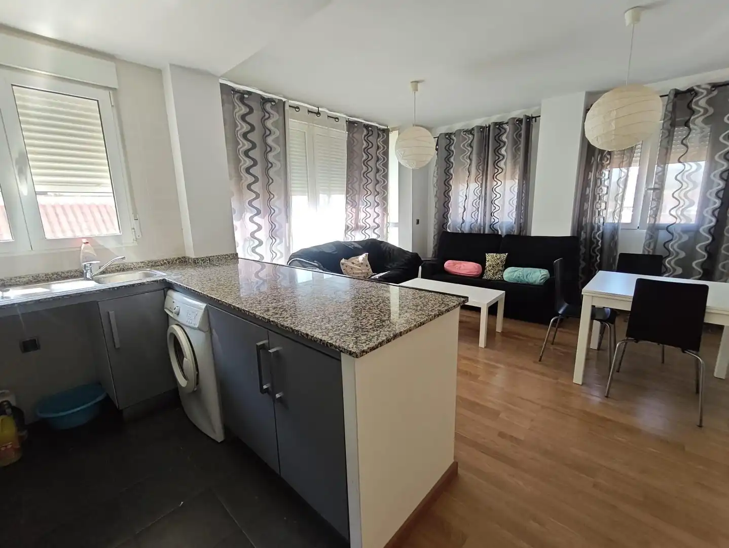 Küche von Wohnung zur Miete in Petrer mit Möbliert und Balkon