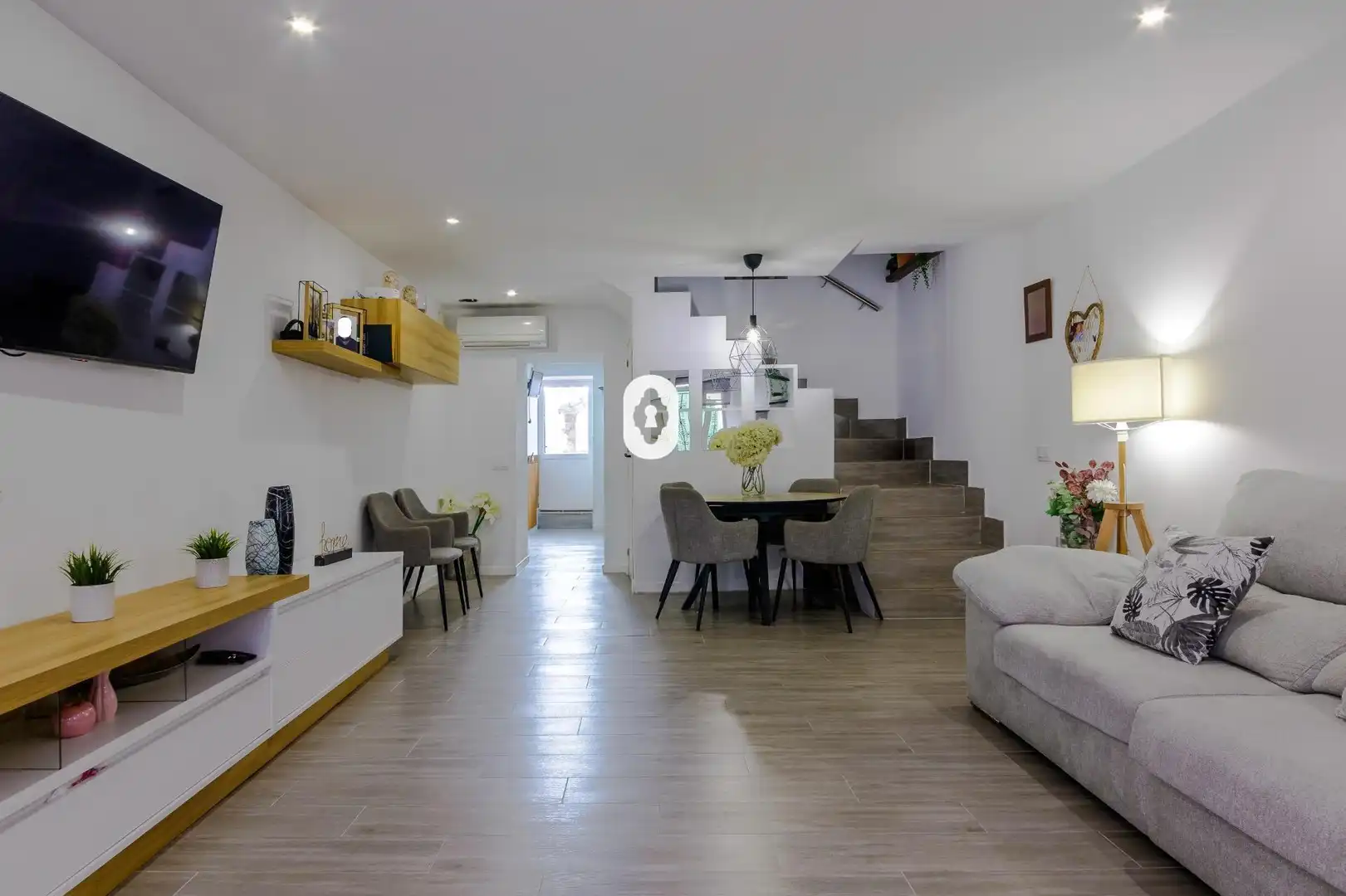 Living room of Single-family semi-detached for sale in Inca  with Air Conditioner, Terrace and Balcony