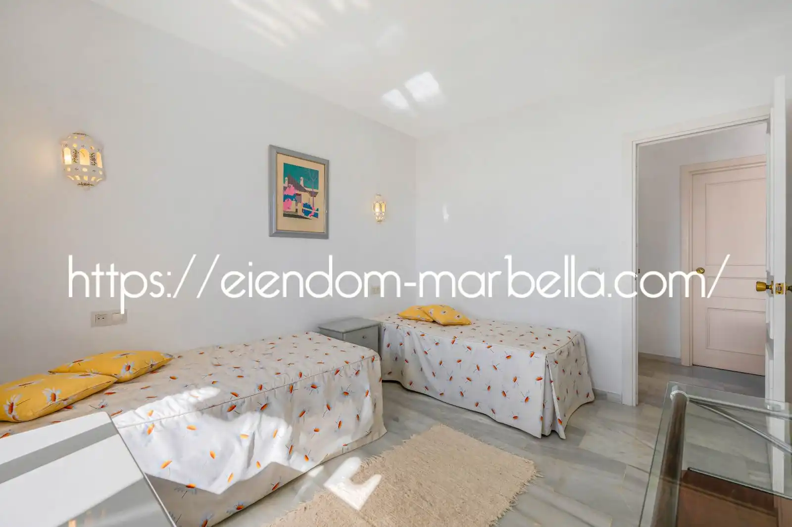 Schlafzimmer von Maisonette zum Verkauf in Mijas mit Klimaanlage, Terrasse und Möbliert