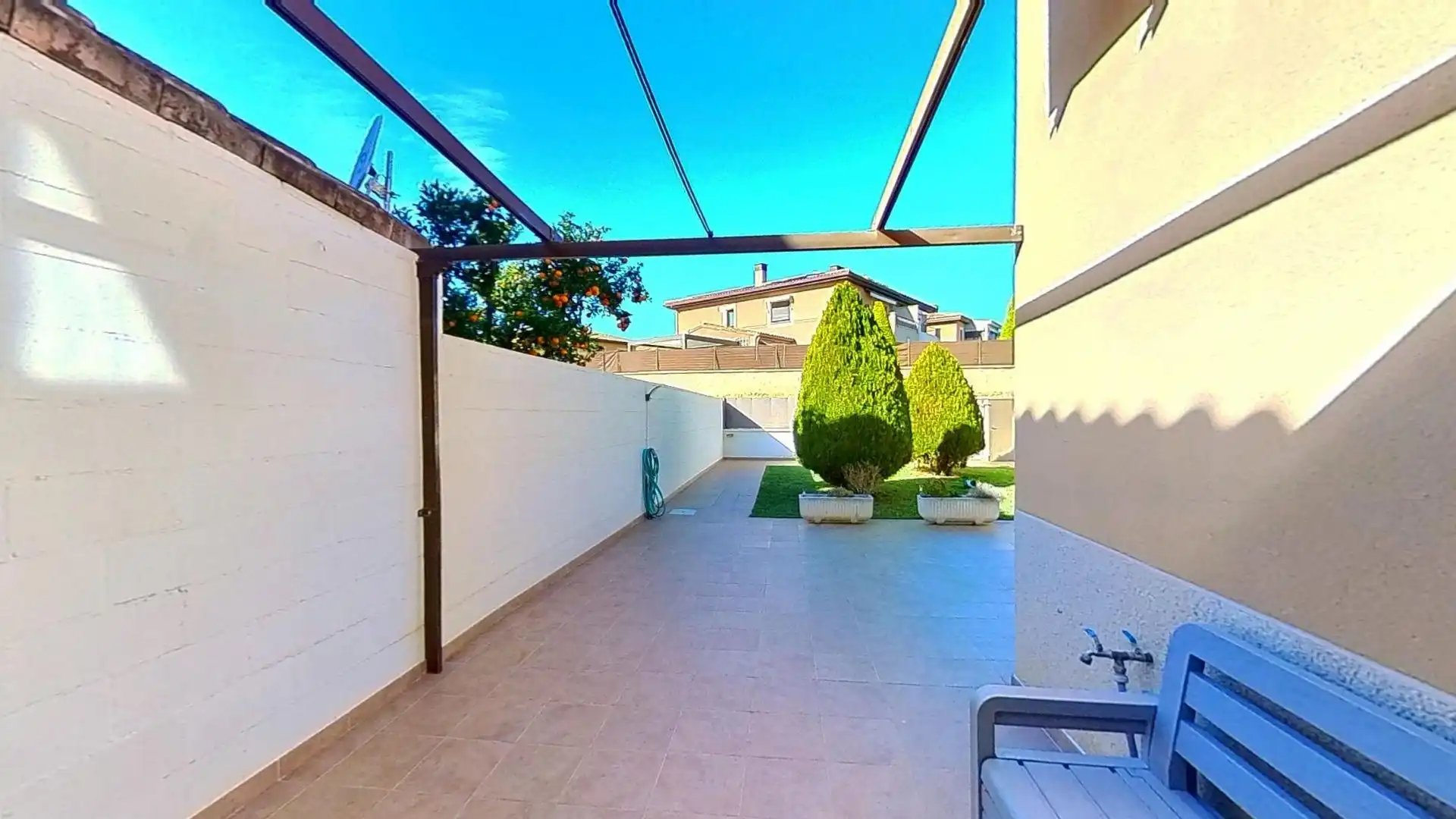 Terrassa de Casa o xalet en venda en Mutxamel amb Aire condicionat, Calefacció i Jardí privat