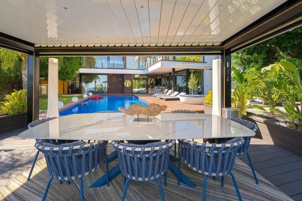 Terraza de Casa o chalet en venta en Altea con Aire acondicionado, Calefacción y Jardín privado
