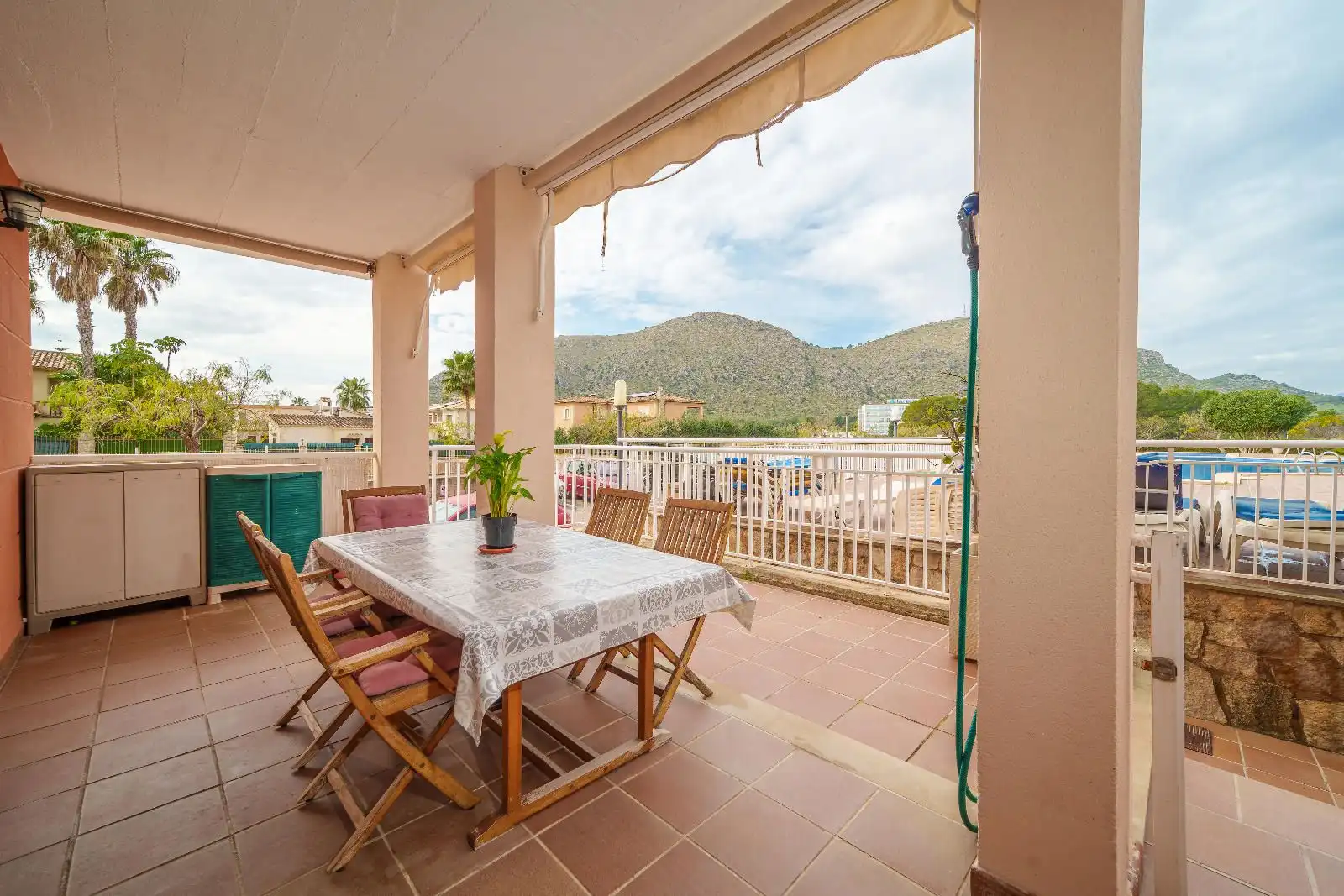 Terraza de Apartamento en venta en Alcúdia con Aire acondicionado, Calefacción y Jardín privado