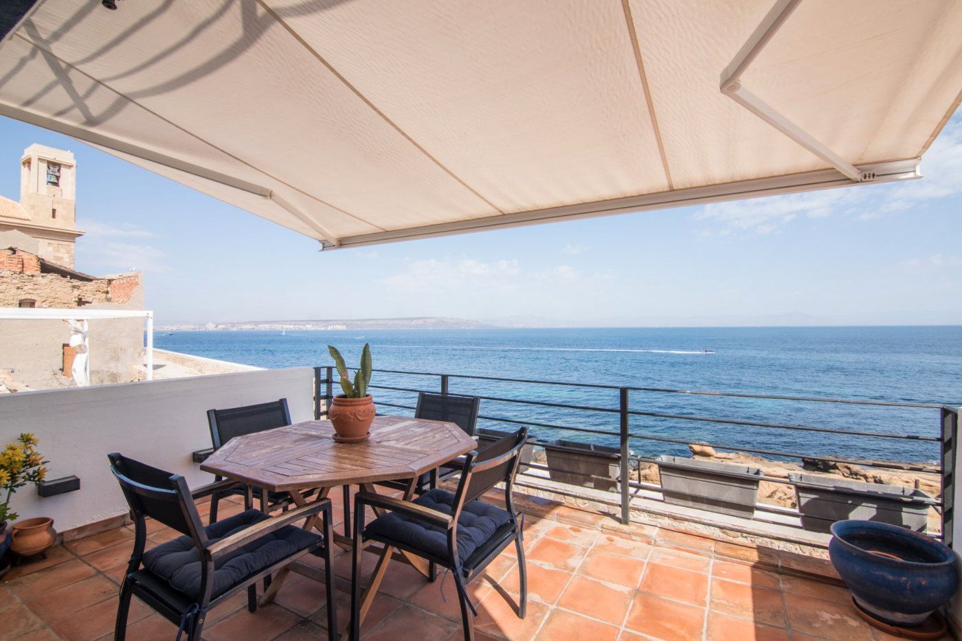 Terrace of Single-family semi-detached to rent in Alicante / Alacant  with Air Conditioner, Terrace and Furnished