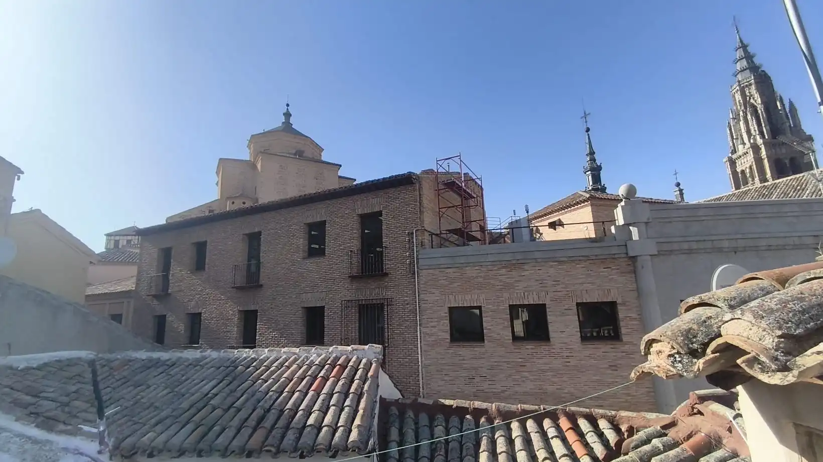 Vista exterior de Piso en venta en Toledo con Terraza