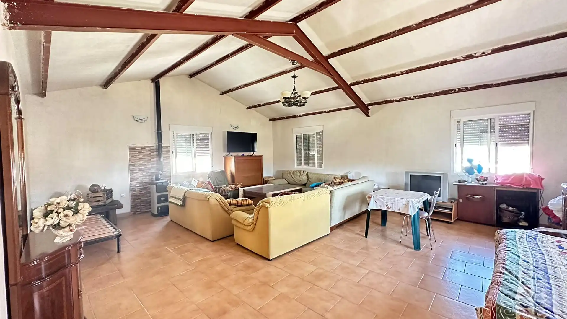 Sala de estar de Casa o chalet en venta en Pinarnegrillo con Calefacción