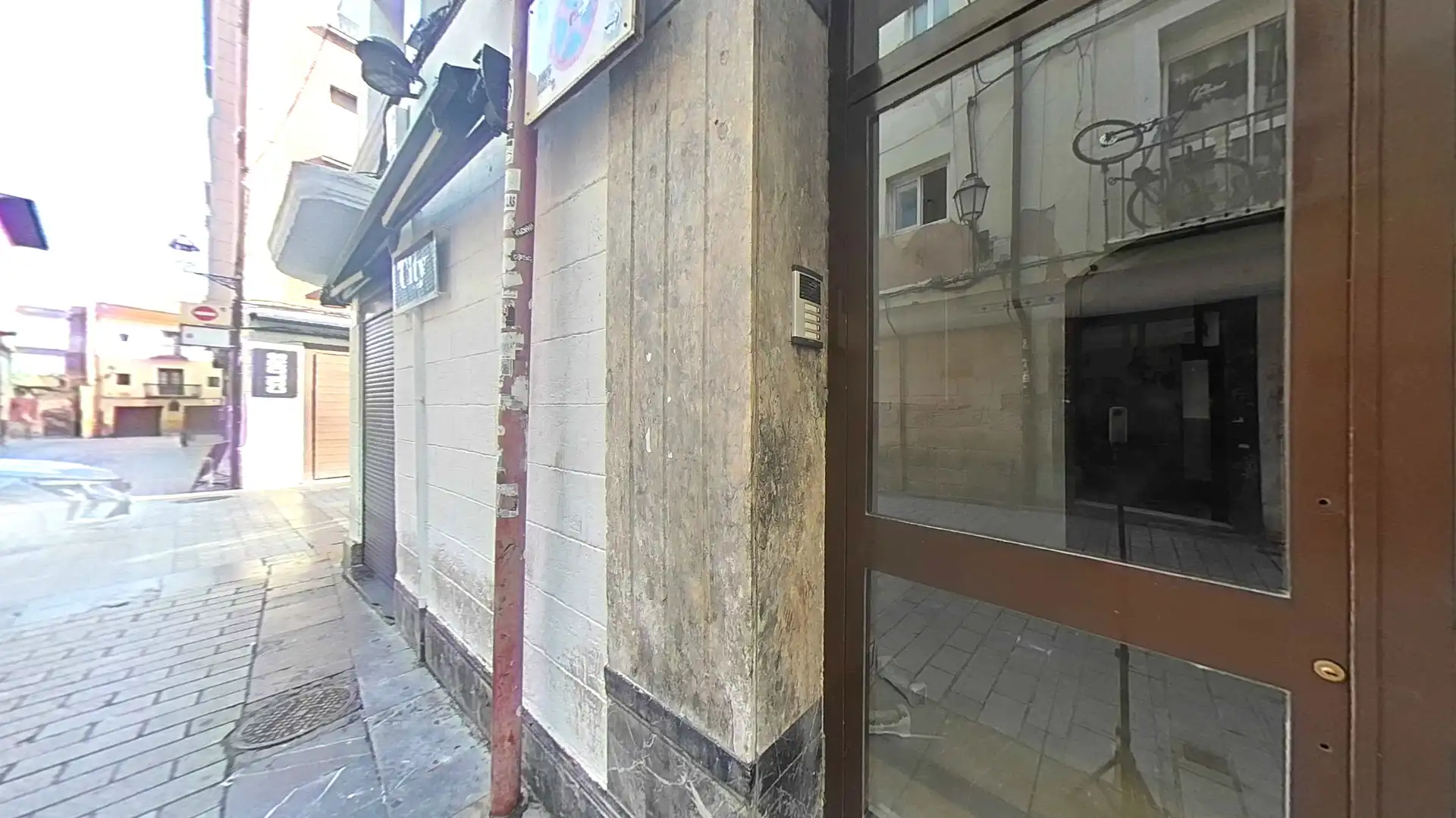 Vista exterior de Pis en venda en  Logroño