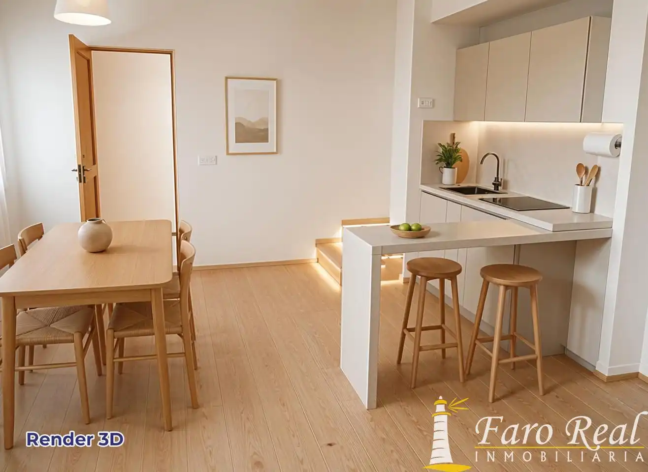 Cocina de Casa o chalet en venta en Chipiona con Aire acondicionado, Calefacción y Jardín privado
