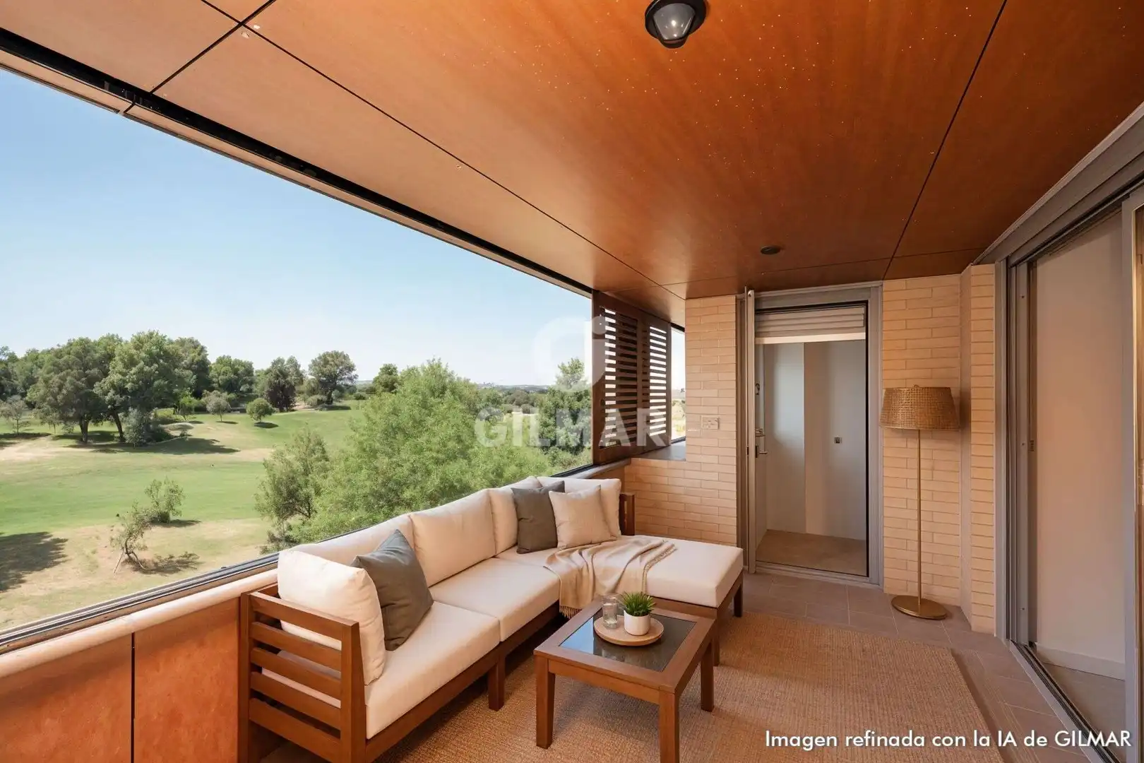 Terrace of Flat for sale in Madrid  with Heating, Private garden and Storage room