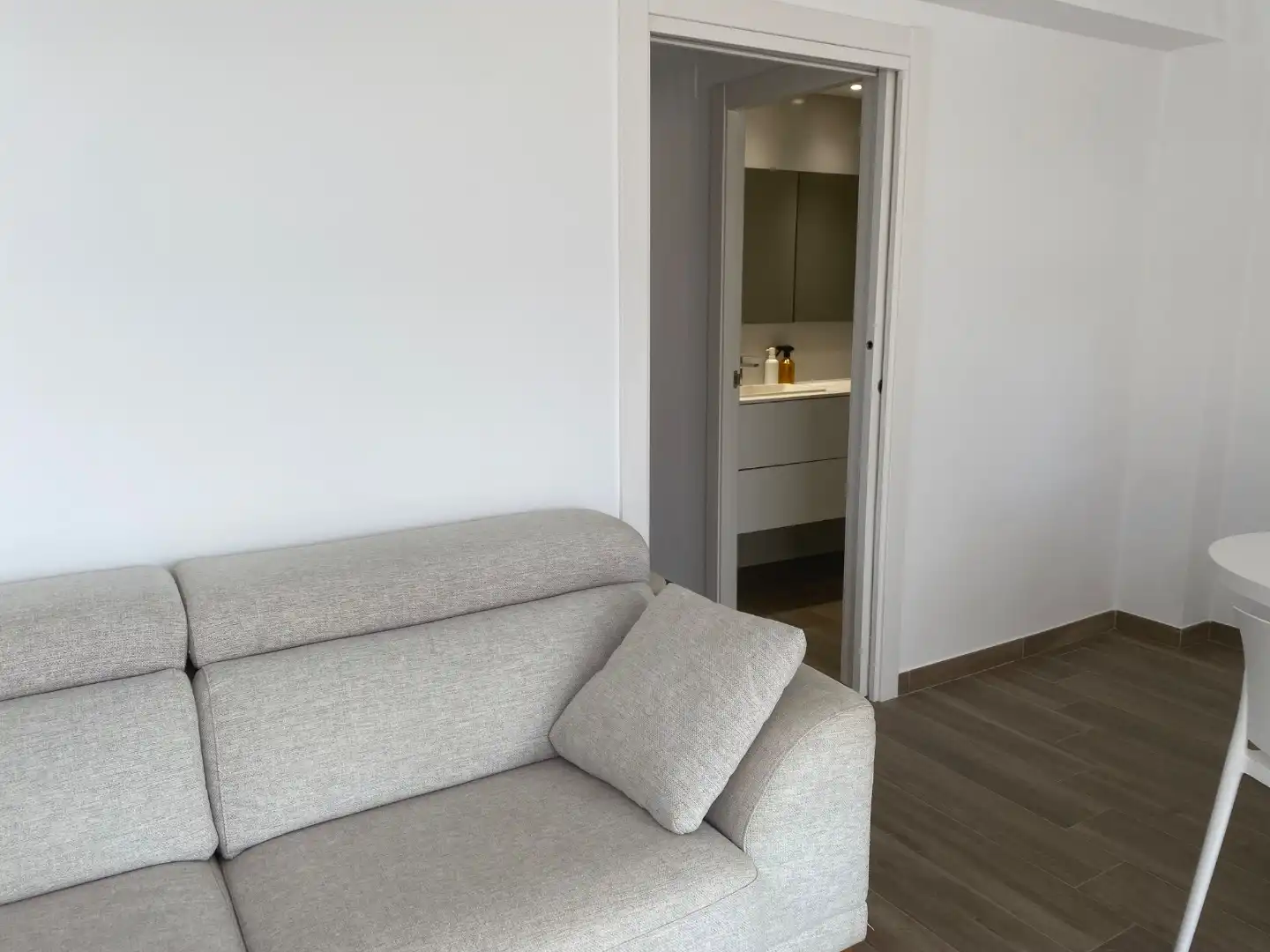 Sala d'estar de Pis en venda en Benicasim / Benicàssim amb Aire condicionat, Terrassa i Piscina
