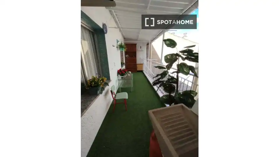 Terraza de Apartamento para compartir en Dúrcal con Aire acondicionado, Terraza y Amueblado