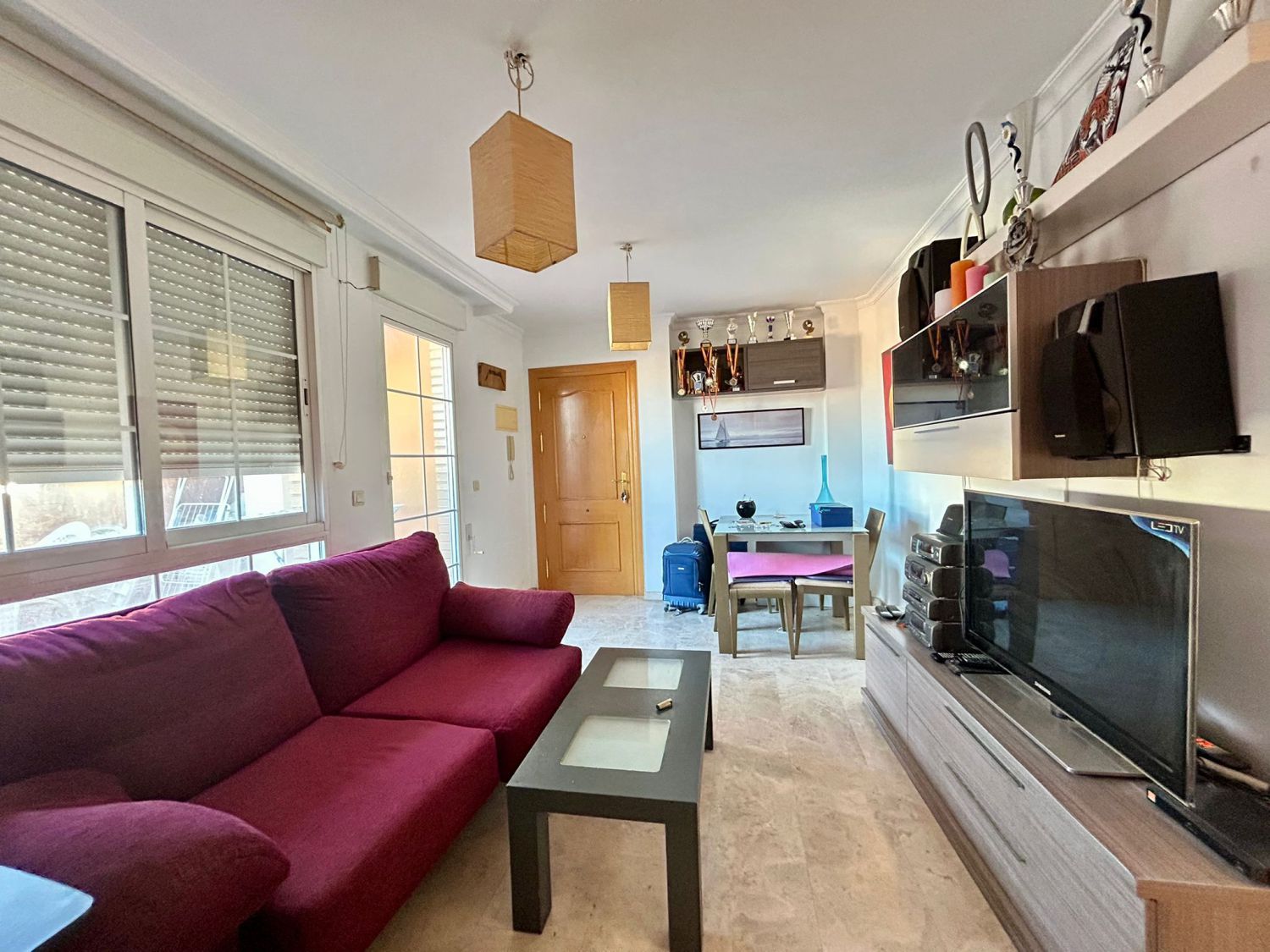 Living room of Attic for sale in  Albacete Capital  with Heating and Terrace